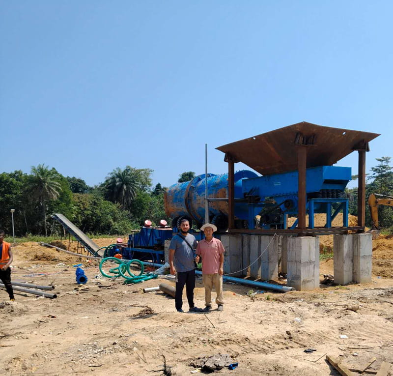 ALLUVIAL GOLD WASH PLANT